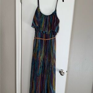 As U Wish Vibrant Multicolor Dress